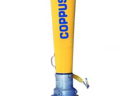 COPPUS  3-HP 钢制文丘里气动防爆风机